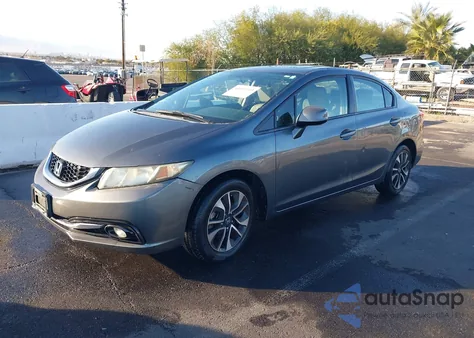 2013 Honda Civic Ex-L z USA, uszkodzony, nr VIN 19XFB2F93DE207985